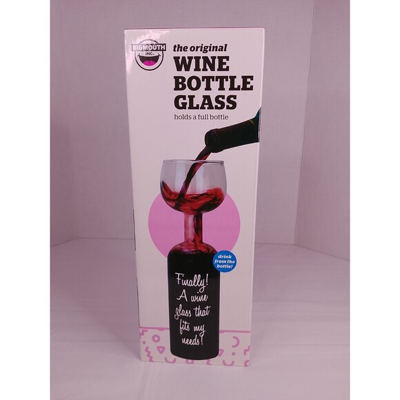 BigMouth Inc. Other - BigMouth Inc The Original Wine Bottle Glass 750ml Gag Gift Novelty New Open Box
